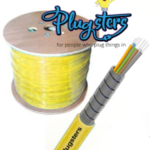 6 Strand 900um Armored Fiber Optic Cable - LSZH