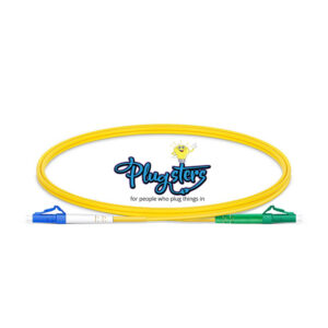 OS2 LC/UPC to LC/APC Simplex OFNR 2.0mm Fiber Patch Cable